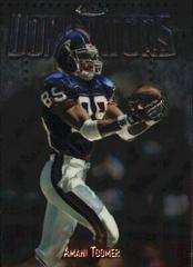 Amani Toomer [Embossed] #318 Football Cards 1997 Topps Finest Prices