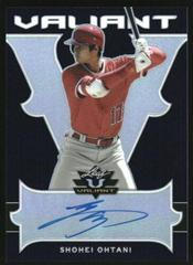 Shohei Ohtani [Autographs Navy] #BA-SO1 Baseball Cards 2018 Leaf Valiant Prices