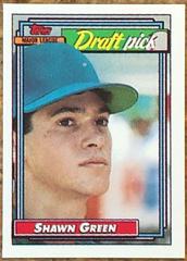 Shawn Green #276 Baseball Cards 1992 Topps Micro Prices