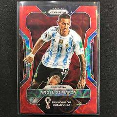 Angel Di Maria [Choice Red] #1 Soccer Cards 2022 Panini Prizm World Cup Prices