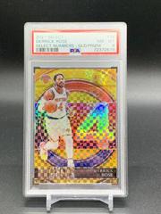 Derrick Rose [Gold Prizm] #38 Basketball Cards 2021 Panini Select Numbers Prices