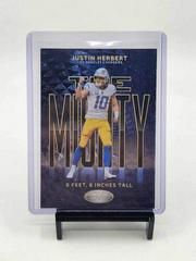 Justin Herbert #M-15 Football Cards 2023 Panini Certified The Mighty Prices