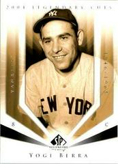 Yogi Berra #126 Baseball Cards 2004 SP Legendary Cuts Prices
