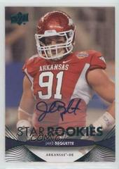Jake Bequette [Autograph] #95 Football Cards 2012 Upper Deck Prices