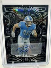 Jack Campbell #129 Football Cards 2023 Panini Obsidian Signature Prices