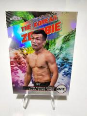 Chan Sung Jung The Korean Zombie [Black Refractor] #AKA-13 Ufc Cards 2024 Topps Chrome UFC AKA Prices