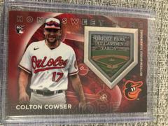 Colton Cowser [Red] Baseball Cards 2024 Topps Home Sweet Home Prices