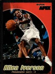 Allen Iverson #126 Basketball Cards 1999 SkyBox Apex Prices