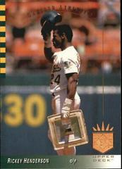 Rickey Henderson Baseball Cards 1993 SP Prices