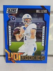 Will Levis [Showcase] #5 Football Cards 2023 Panini Score Hot Rookies Prices