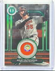 Adley Rutschman [Green] #SOA-AR Baseball Cards 2024 Topps Tribute Stamp of Approval Prices