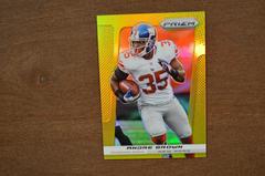 Andre Brown [Gold Prizm] #163 Football Cards 2013 Panini Prizm Prices