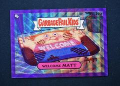 Welcome MATT [Purple Wave] #244a 2023 Garbage Pail Kids Chrome Prices