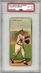 Z. Wheat, W. Bergen Baseball Cards 1911 T201 Mecca Double Folders Prices