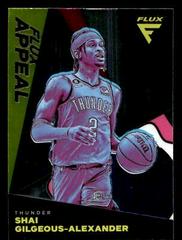 Shai Gilgeous Alexander #13 Basketball Cards 2022 Panini Flux Appeal Prices