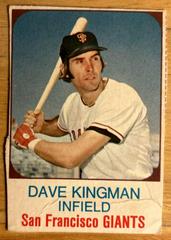 Dave Kingman [Hand Cut] Baseball Cards 1975 Hostess Prices