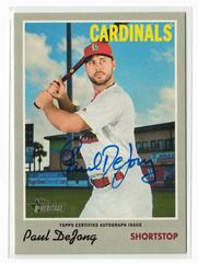 Paul DeJong #PD Baseball Cards 2019 Topps Heritage Real One Autographs Prices