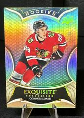 Connor Bedard [Gold Spectrum] #R-CB Hockey Cards 2023 Upper Deck Black Diamond Exquisite Collection Rookie Prices