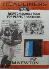 Cam Newton [1st Down] #26 Football Cards 2016 Panini Playoff Prices