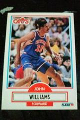 John Williams Basketball Cards 1990 Fleer Prices