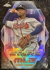 Ozzie Albies [Black] #SMLBC-29 Baseball Cards 2023 Topps Stars of MLB Chrome Prices