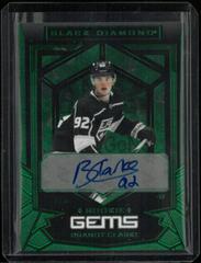 Brandt Clarke [Signature Green] #RG-BC Hockey Cards 2022 Upper Deck Black Diamond Rookie Gems Prices