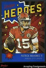 Patrick Mahomes II [Xtra Points Blue] Football Cards 2020 Panini Prestige Heroes Prices