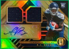 A.J. Brown [Rookie Jersey Autograph Double] #254 Football Cards 2019 Panini Gold Standard Prices