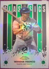 Wander Franco [Green] #NC-7 Baseball Cards 2022 Topps Chrome New Classics Prices