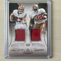 Ricky Watters, Christian McCaffrey #RM-8 Football Cards 2023 Panini Luminance Reflected Materials Prices