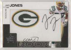James Jones [Autograph Emerald] #256 Football Cards 2007 Leaf Rookies & Stars Prices