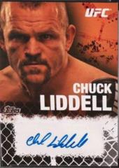 Chuck Liddell [Onyx] #FA-CL Ufc Cards 2010 Topps UFC Autographs Prices