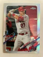 Mike Trout [Refractor] #27 Baseball Cards 2021 Topps Chrome Prices