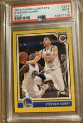 Stephen Curry [Gold] Basketball Cards 2016 Panini Complete Prices