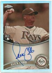Alex Cobb [Sepia Refractor Autograph] #207 Baseball Cards 2011 Topps Chrome Prices