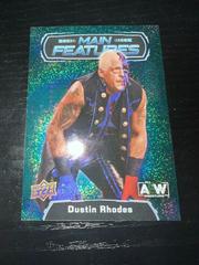 Dustin Rhodes [Green] Wrestling Cards 2022 Upper Deck AEW Main Features Prices