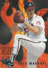 Greg Maddux #6 Baseball Cards 1996 Fleer Smoke N' Heat Prices