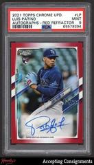 Luis Patino [Red Refractor] #CUSA-LP Baseball Cards 2021 Topps Chrome Update Autographs Prices