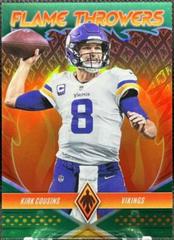 Kirk Cousins [Green] Football Cards 2022 Panini Phoenix Flame Throwers Prices