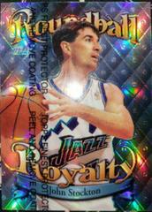 John Stockton [Refractor] Basketball Cards 1998 Topps Roundball Royalty Prices