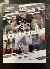 Maxx Crosby #PH-25 Football Cards 2022 Panini Prestige Power House Prices