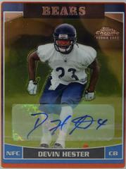 Devin Hester [Autograph] Football Cards 2006 Topps Chrome Prices