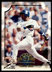 Sammy Sosa #144 Baseball Cards 1998 Leaf Prices