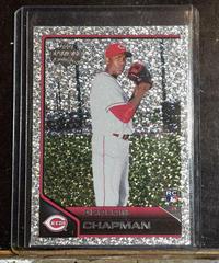 Aroldis Chapman [Cognac Diamond Anniversary] #110 Baseball Cards 2011 Topps Prices