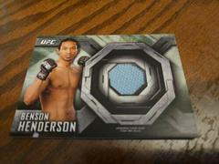 Benson Henderson [Green] #FM-BH Ufc Cards 2014 Topps UFC Knockout Fight Mat Relics Prices