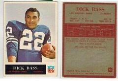 Dick Bass #86 Football Cards 1965 Philadelphia Prices