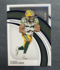 Aaron Jones [Blue] #39 Football Cards 2022 Panini Immaculate Collection Prices