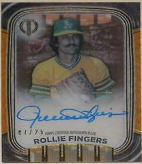 Rollie Fingers [Orange] Baseball Cards 2022 Topps Tribute Iconic Perspectives Autographs Prices