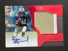Alvin Kamara [Autograph Jersey Mirror Red] #217 Football Cards 2017 Panini Certified Prices