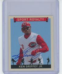 Ken Griffey Jr. [Autograph] #SR-KG Baseball Cards 2007 Upper Deck Goudey Sport Royalty Prices